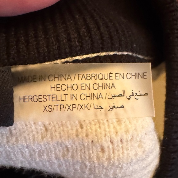 Alice + Olivia Black and Cream Knitwear CLAIRA CARDIGAN - Picture 8 of 8